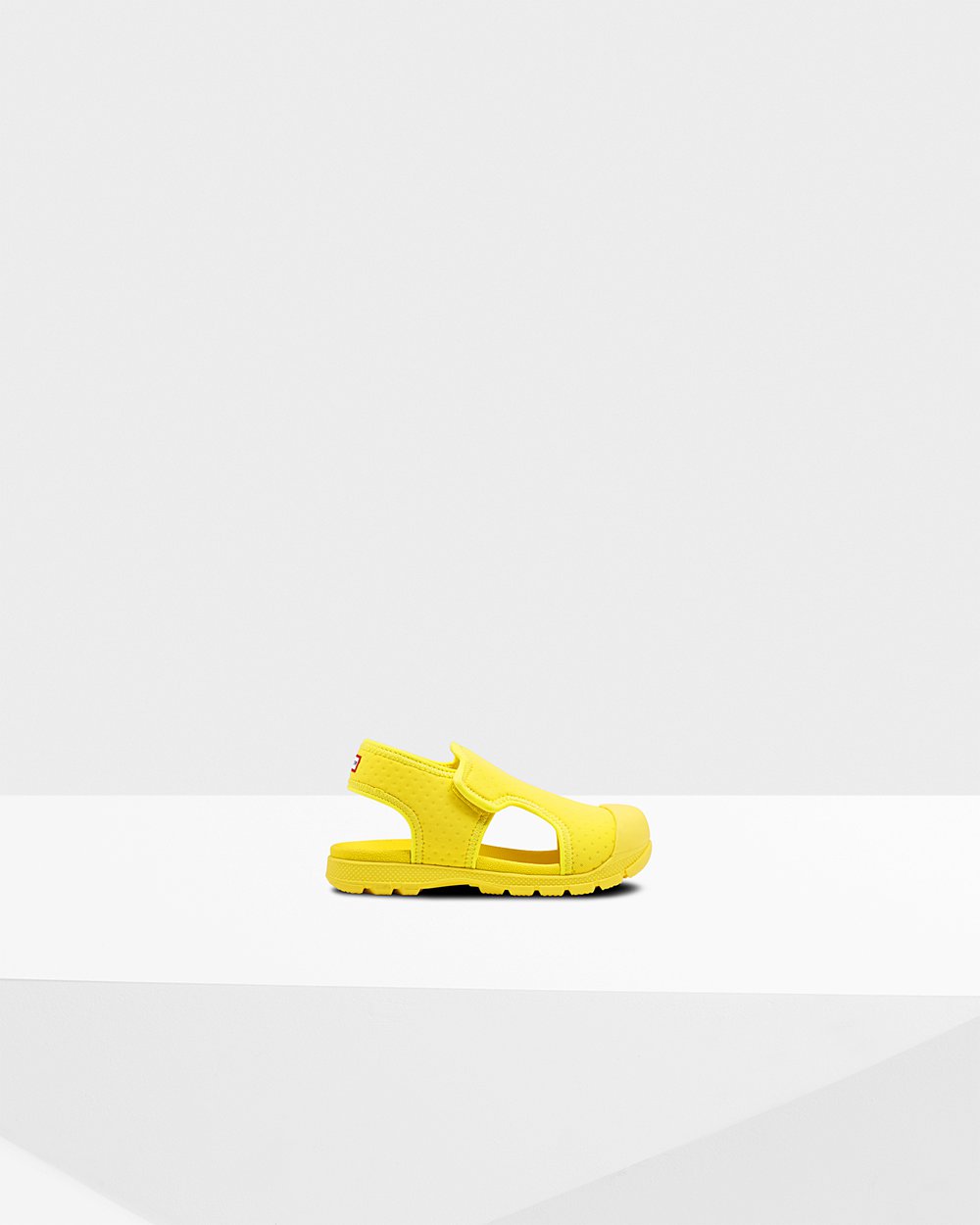 Kids Sandals - Hunter Original Little Outdoor Walking (34CKPDGZS) - Yellow